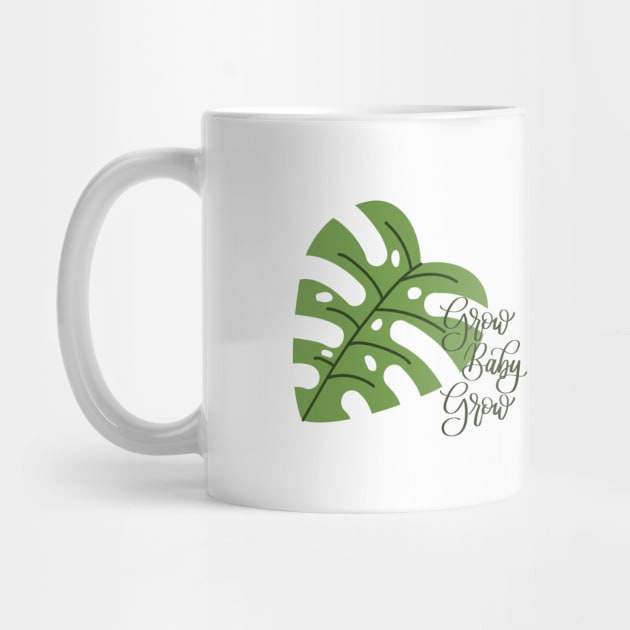 Grow Baby Grow Monstera by Kelly Gigi